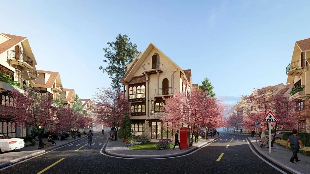 La Cerise Dalat Villas phong cách Pháp cổ điển, kết hợp hiện đại