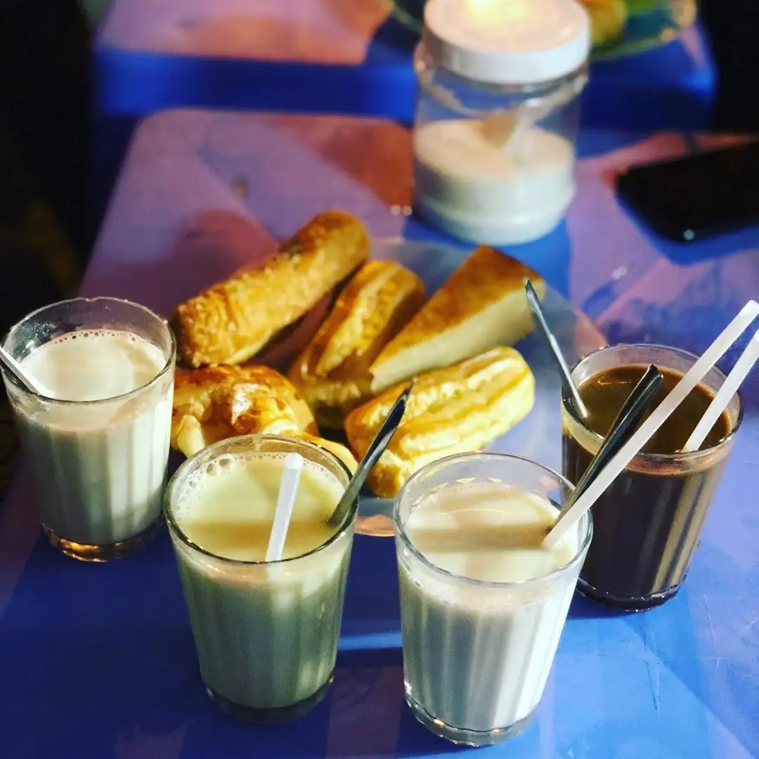 Sữa đậu nành nóng